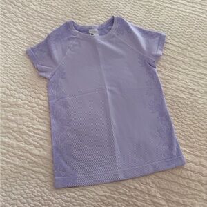 All in Motion, Light Purple Kids Dri-fit Athletic Tee, Size M (7/8)